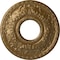 Ekena Millwork Hurley Ceiling Medallion (Fits Canopies up to 7 1/4"), 22 1/8"OD x 7 1/4"ID x 1 3/4"P, Pale Gold CM26HUPAS - alternate 1